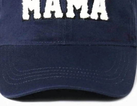 Women's Mama Chenille Patch Cap