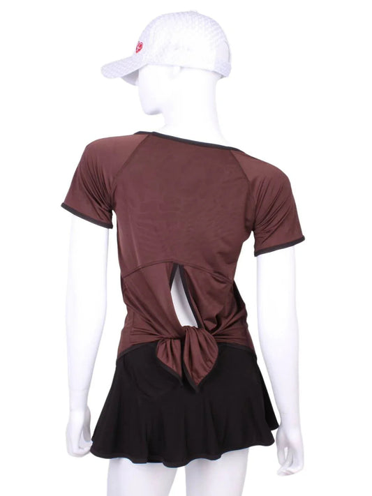 Women's Tie Back Short Sleeve Tee