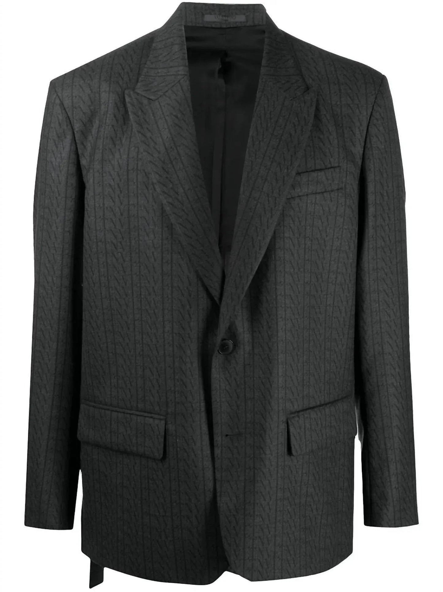 Print Single Breasted Blazer