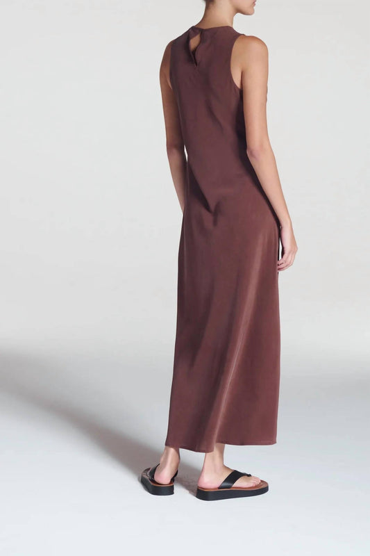 Valencia Seiden-Maxikleid
