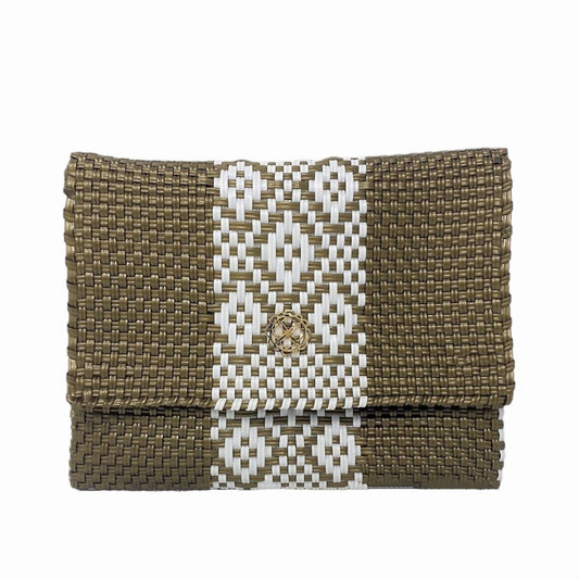 Women's Woven Long Braided Strap Crossbody Bag