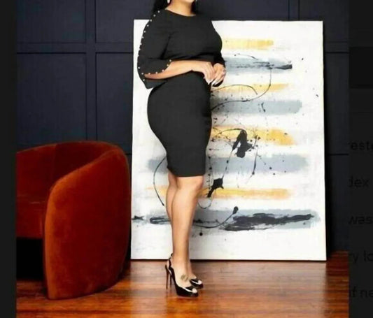 Elegant Comfort Midi dress