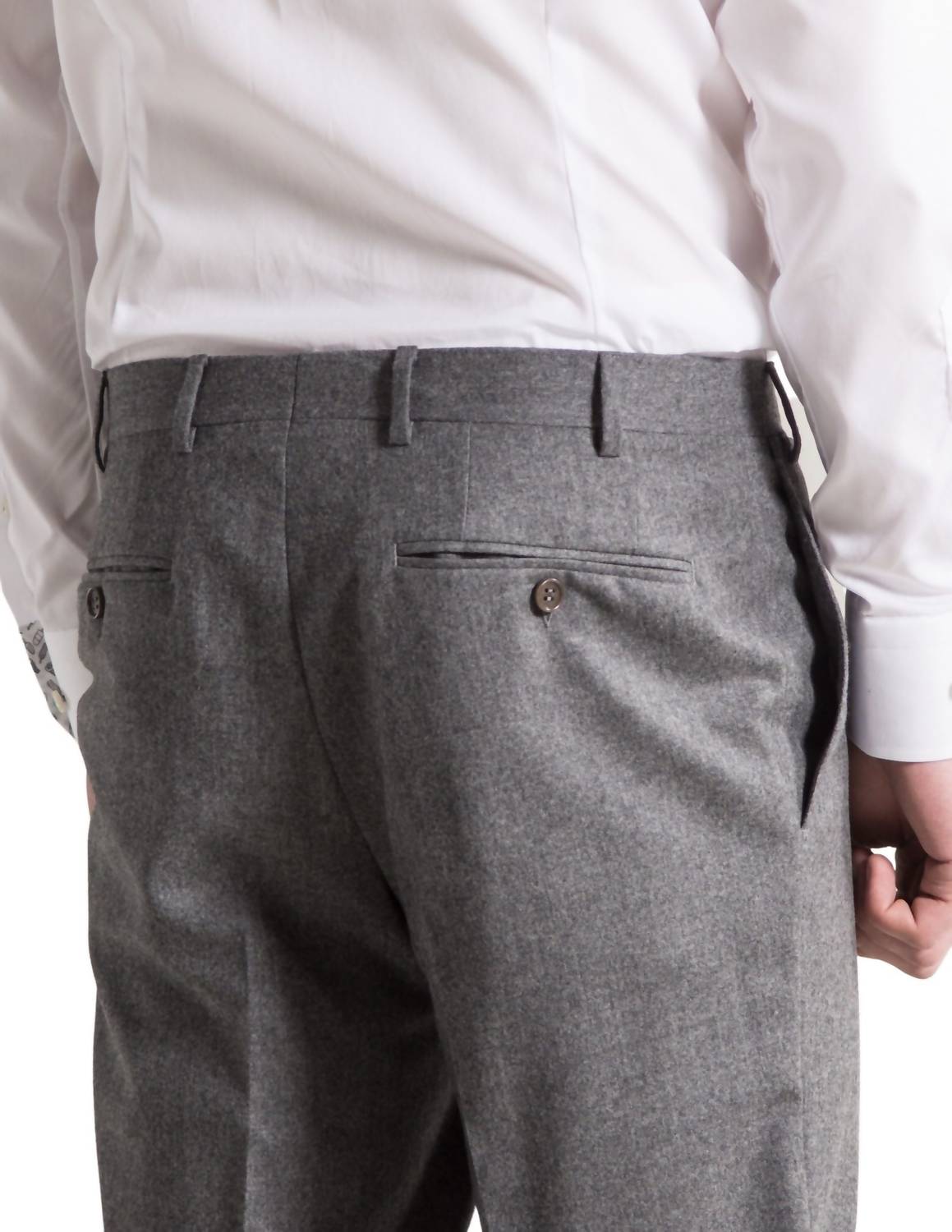 Luxuriöse Flanellhose aus Wolle