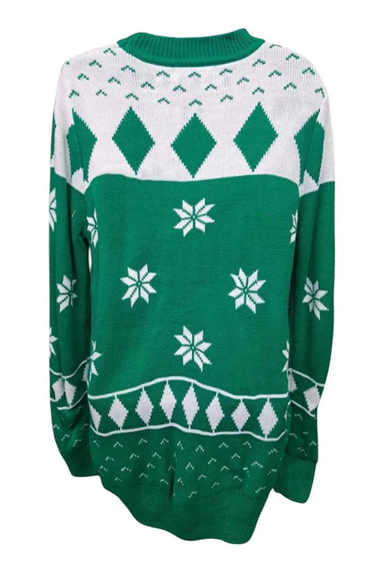 Women's Snowflakes Diamonds Sweater