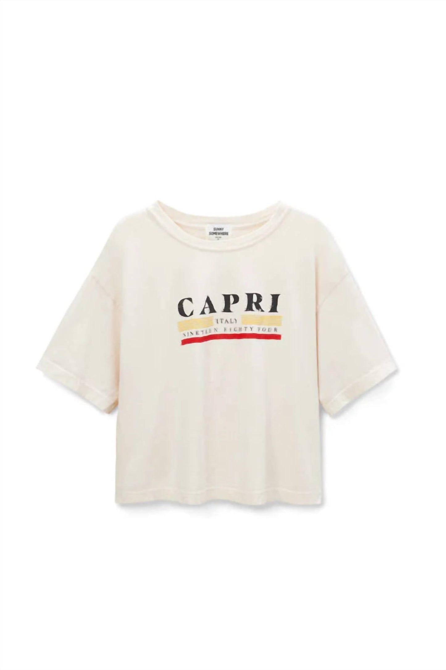 Damen Capri Boyfriend T-Shirt