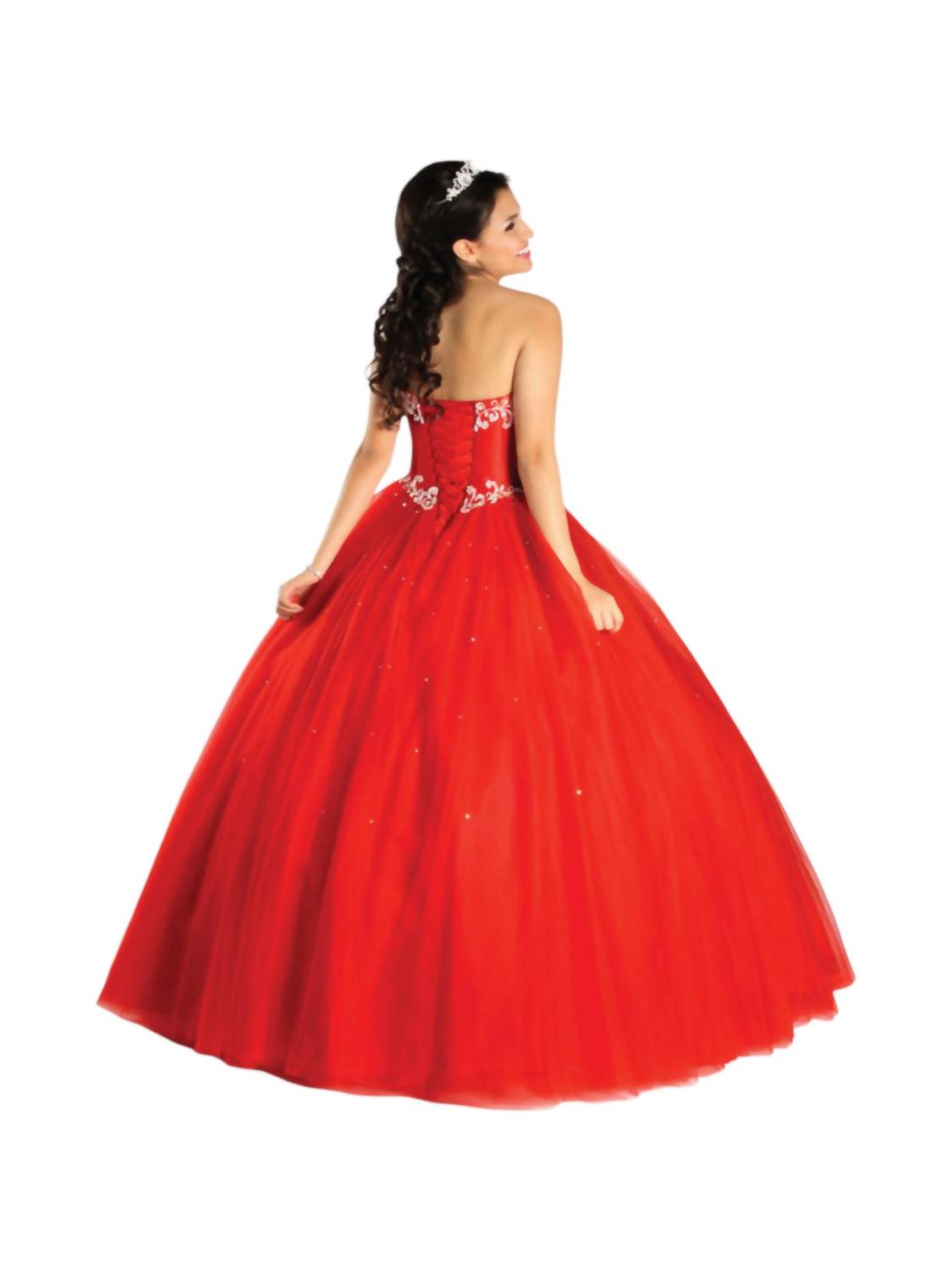 Königliches Schatz-Ballkleid mit Ärmeln