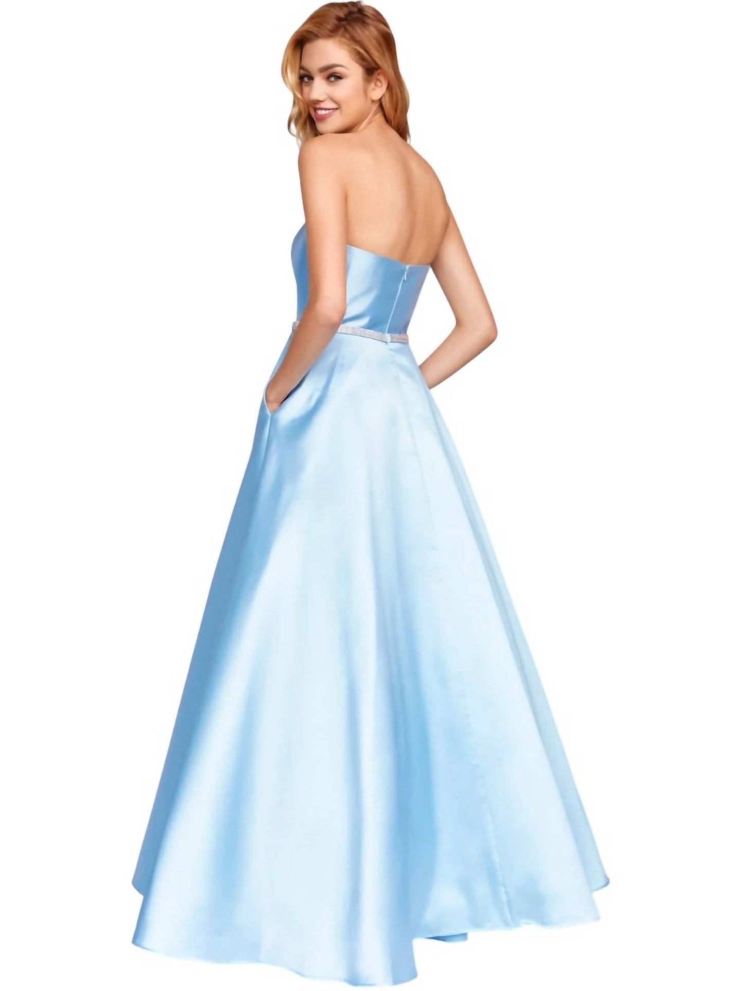 A-Linien-Ballkleid Maxikleid für den Abschlussball