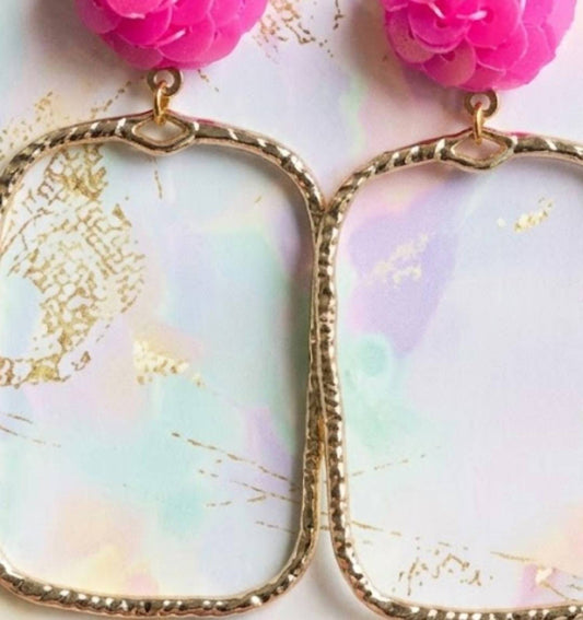 Women's Sequin Hoop Earrings