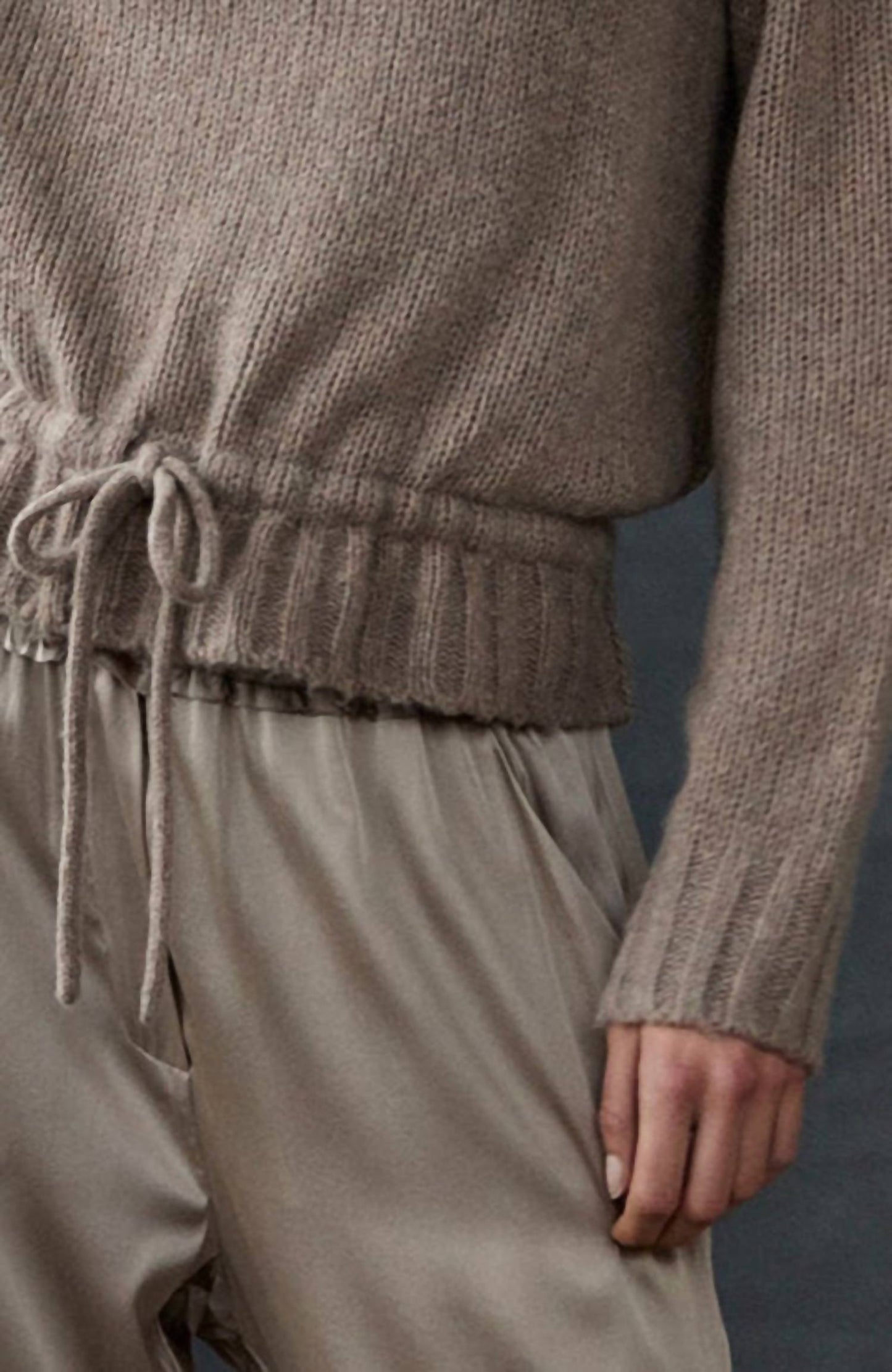 Cashmere Blend Crewneck Sweater
