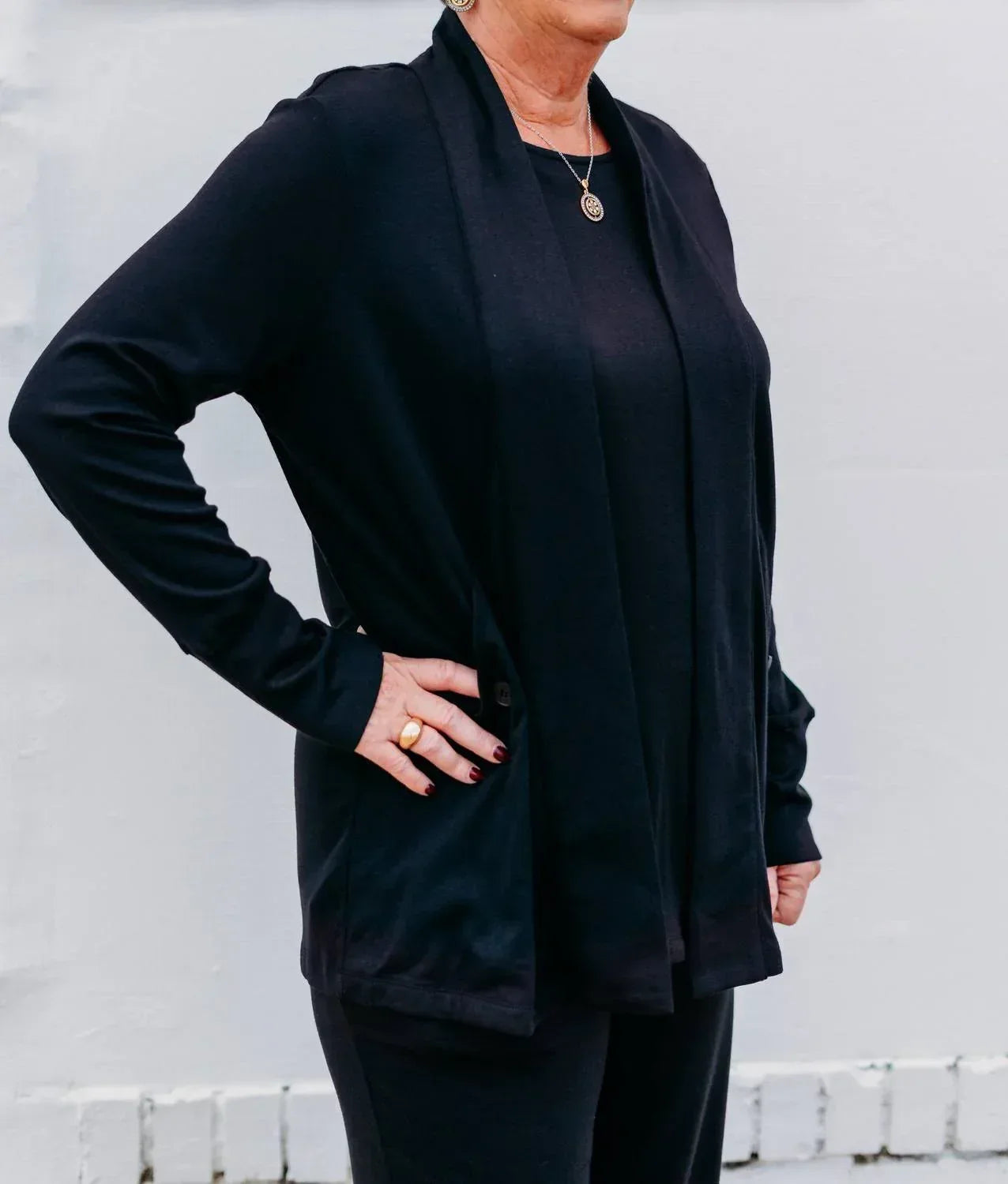 Offener Cardigan
