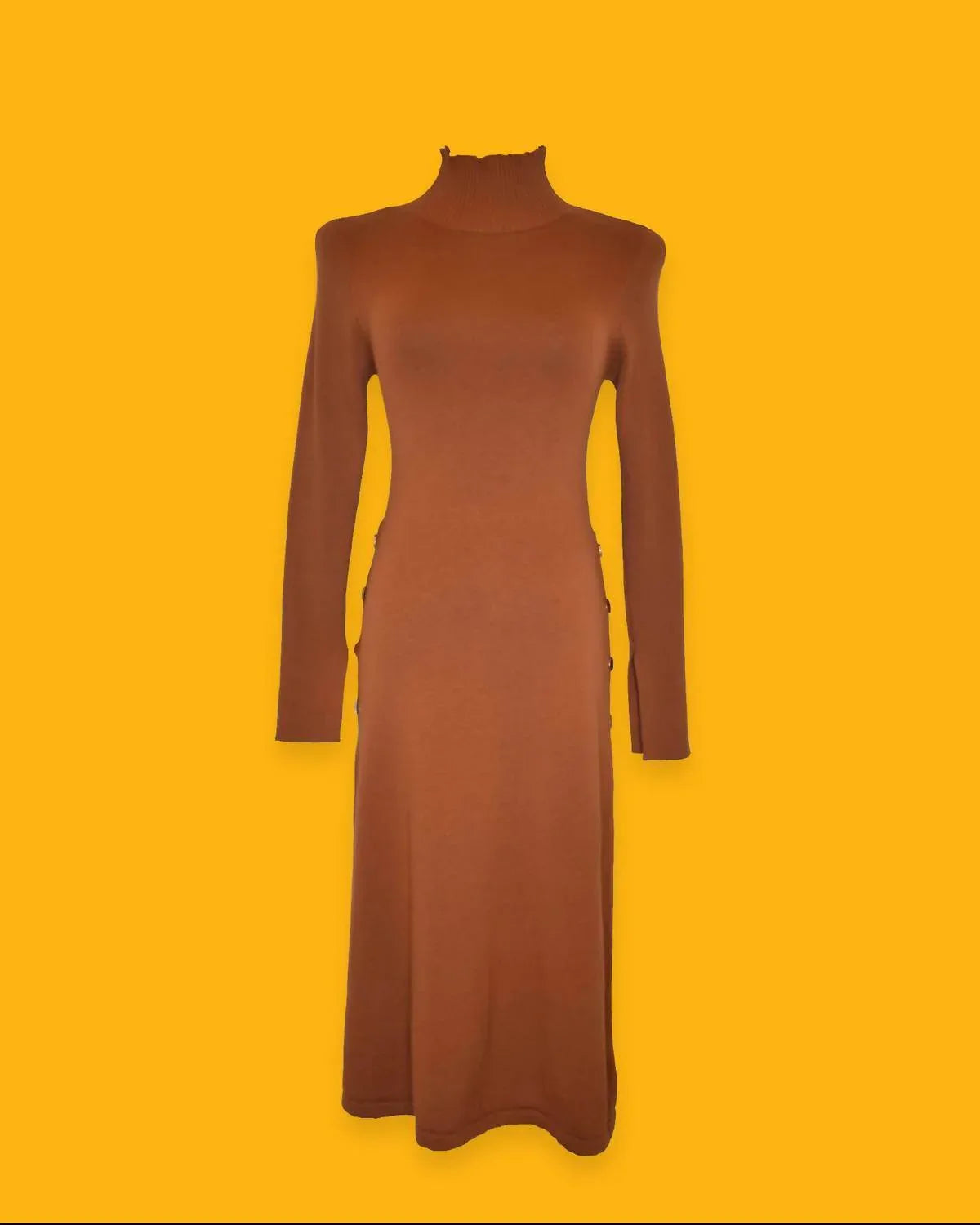 Ribbed Sweater Dress