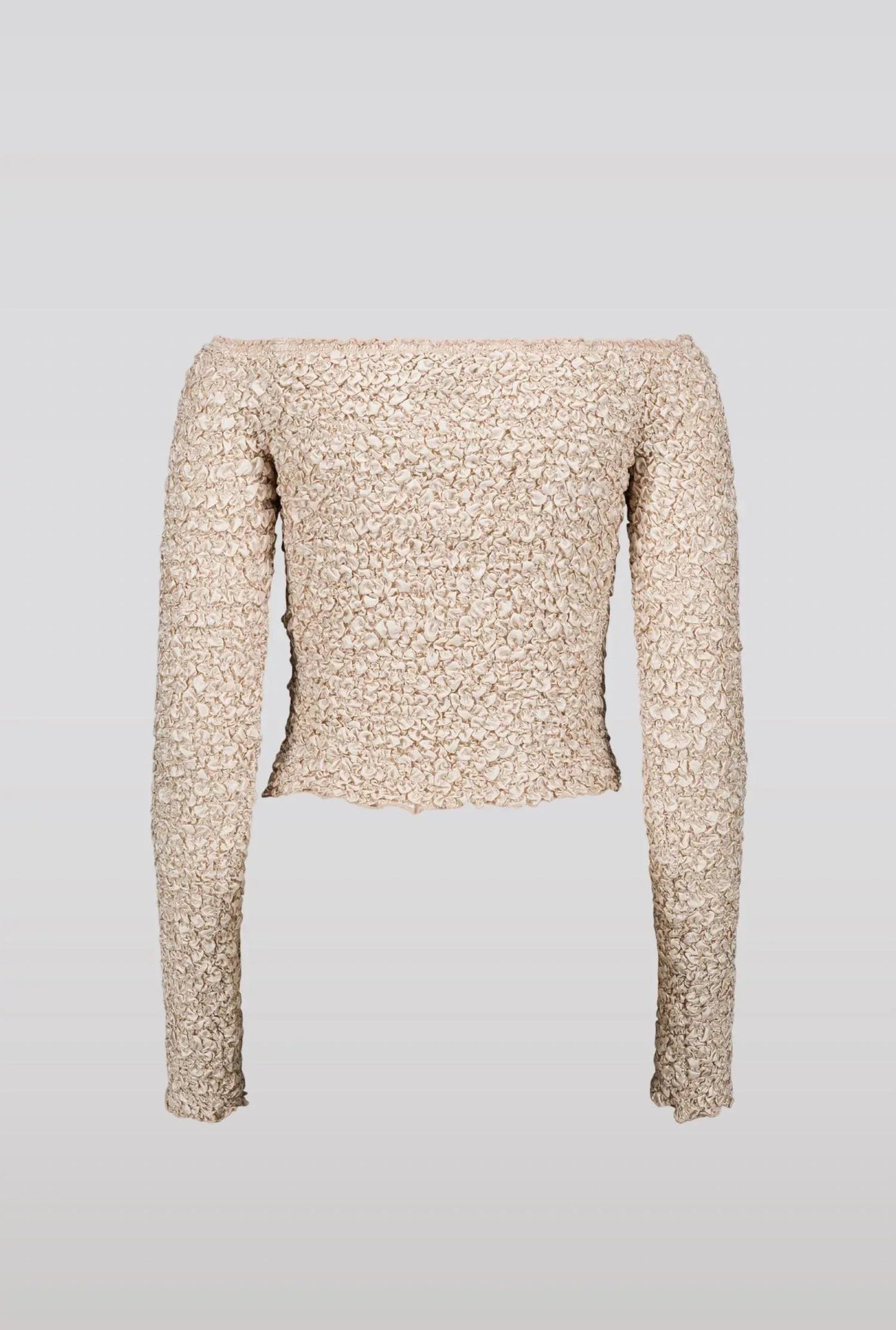 Popcorn Off The Shoulder Top