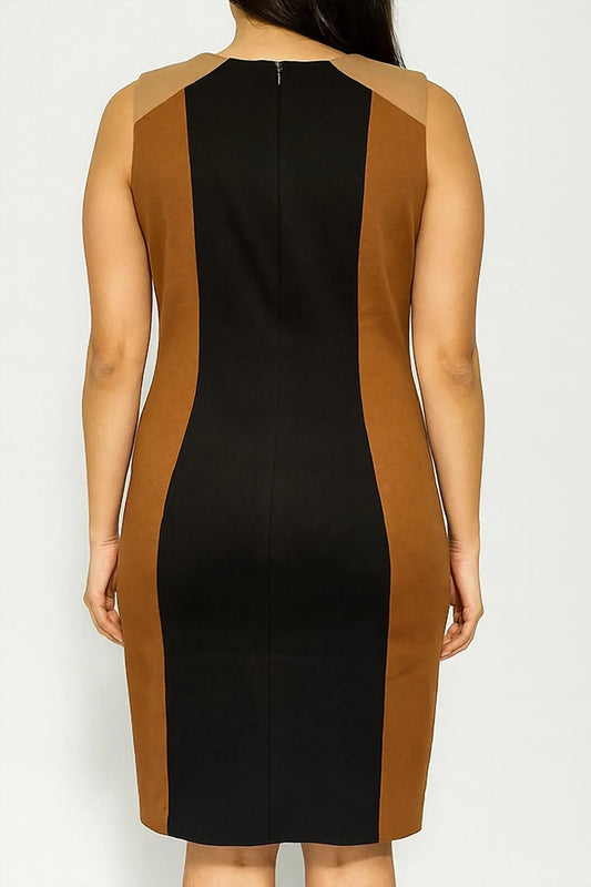 Colorblock Dress