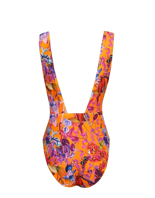 Women's Plunge One Piece Swimsuit