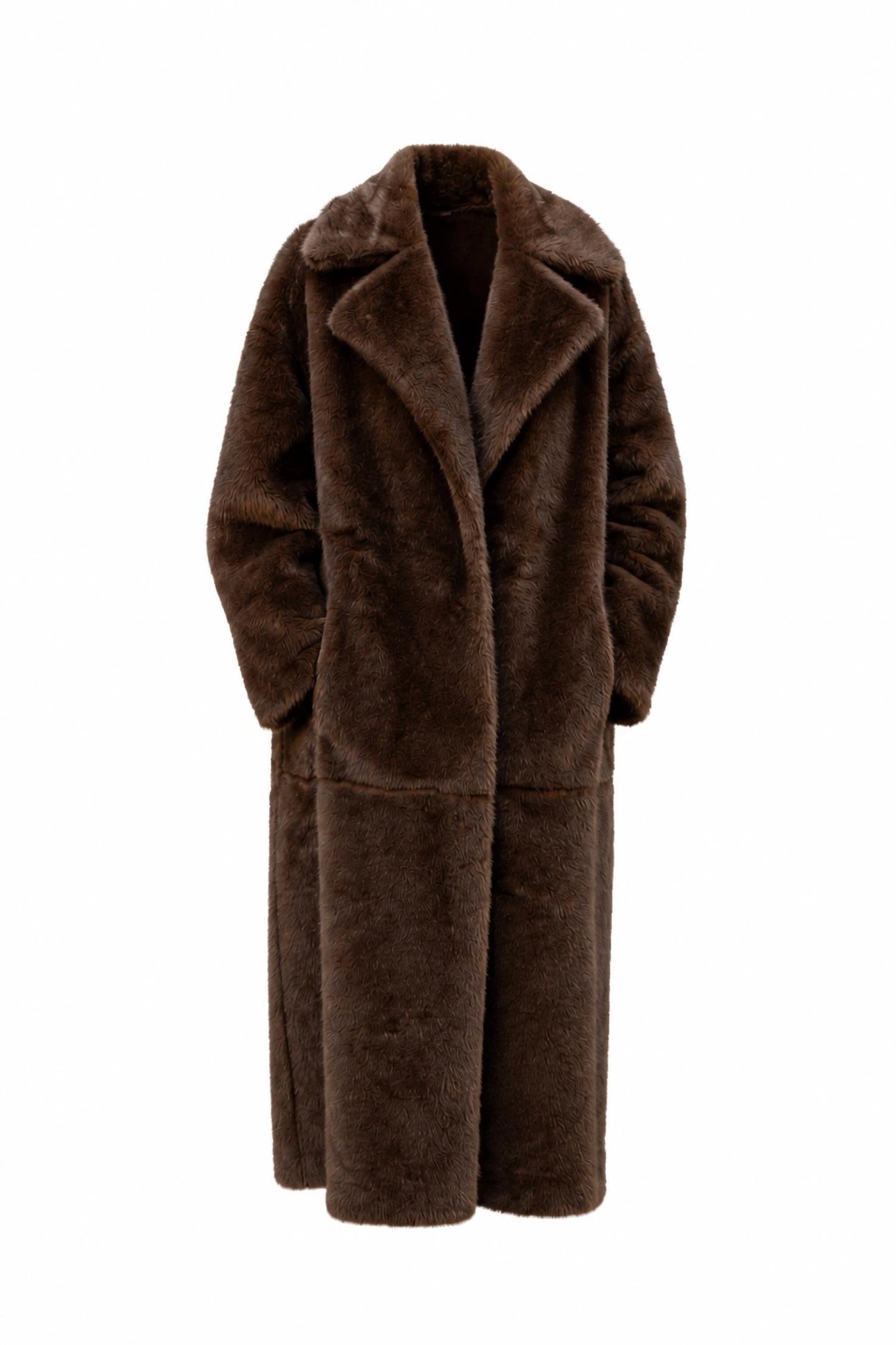 Long Faux Fur Coat