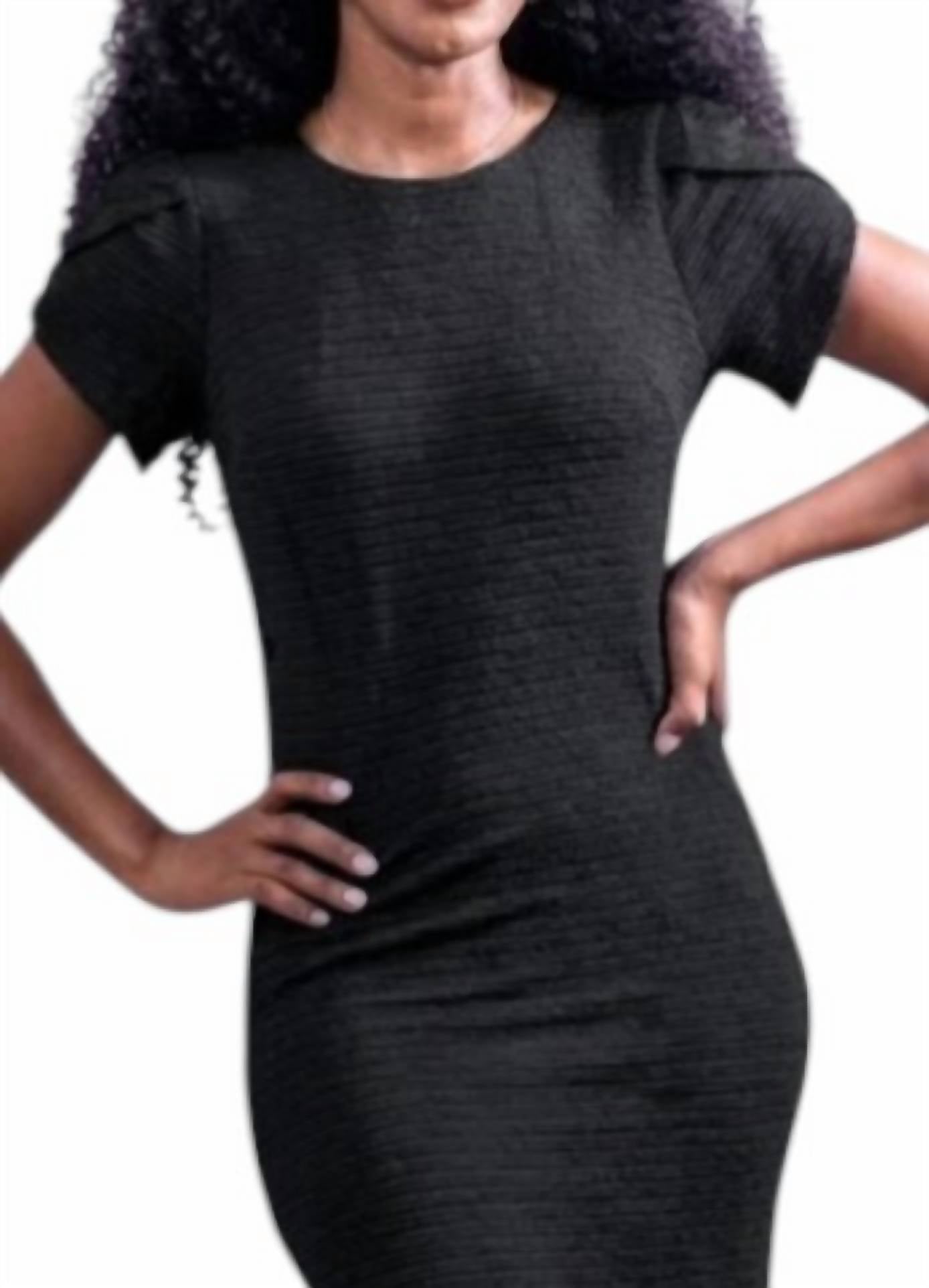 Raffiniertes Muse Scuba-Crêpe-Kleid