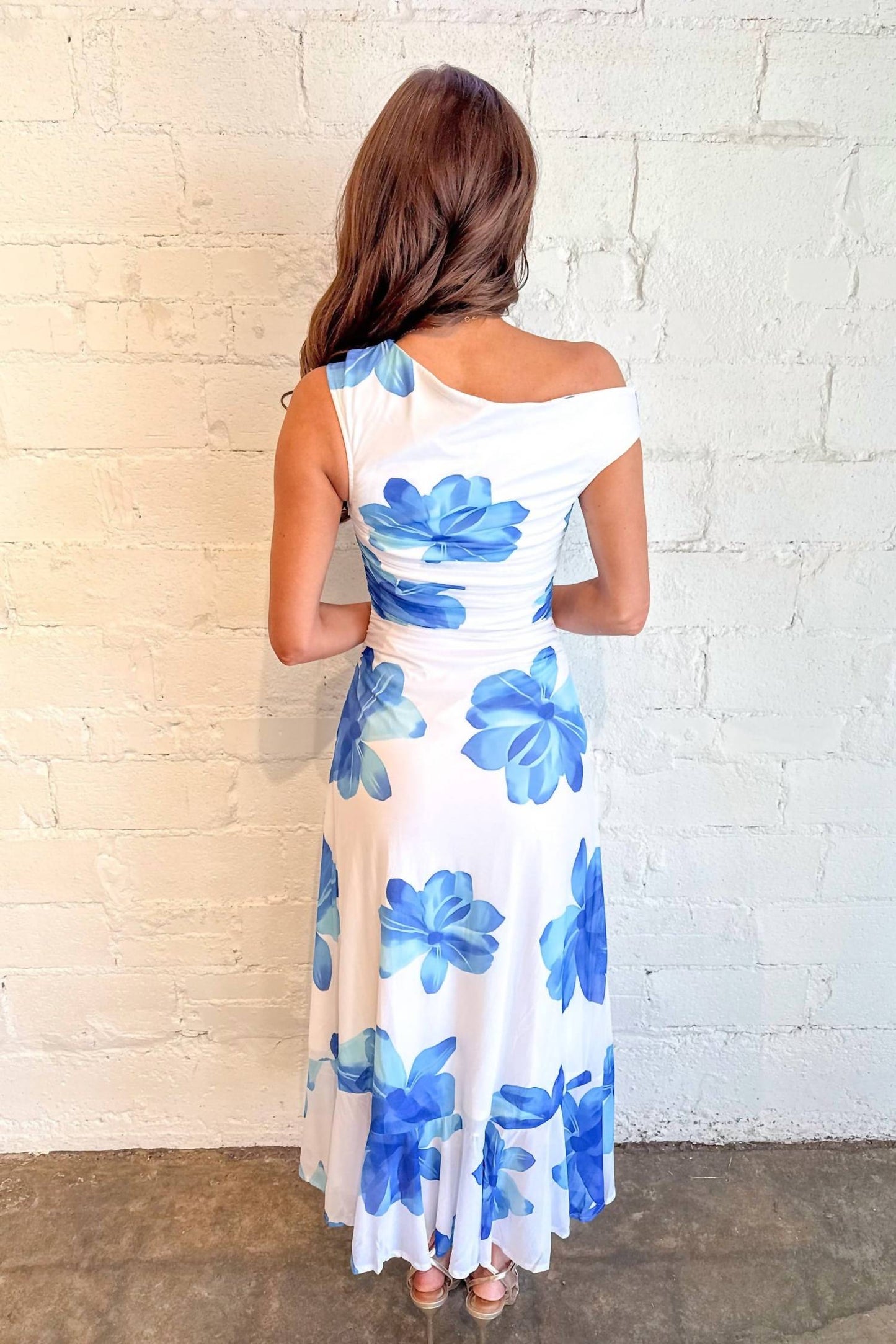 Riviera Bloom Maxikleid