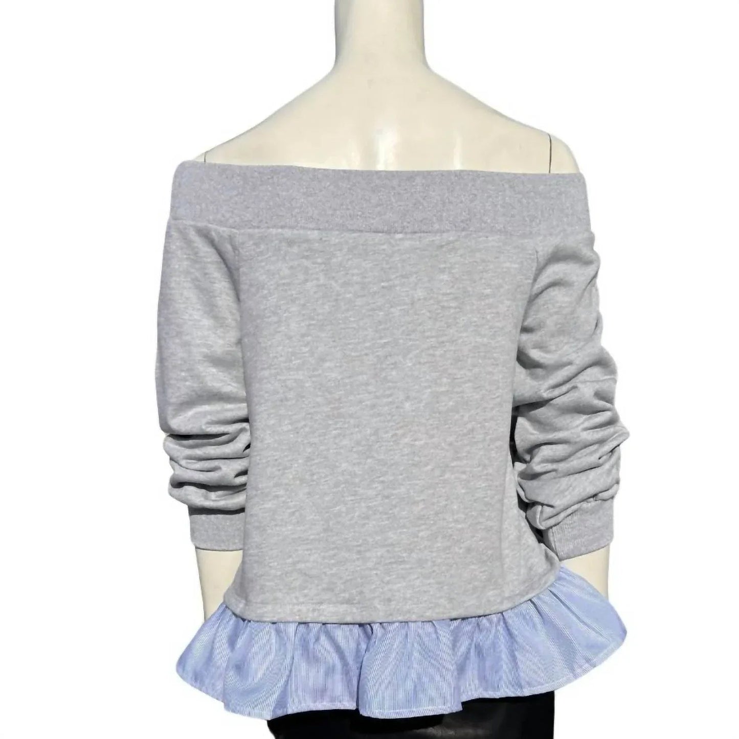 Off-Shoulder-Sweatshirt