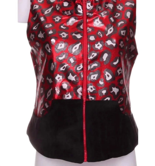 Women's Limited Leopard Print Vest