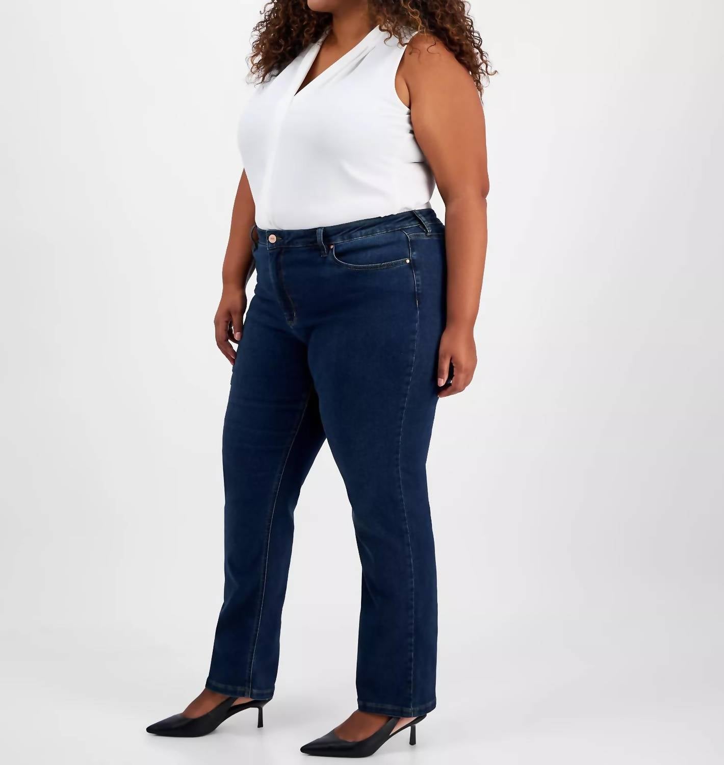 Lexington Jeans mit geradem Bein – Plus