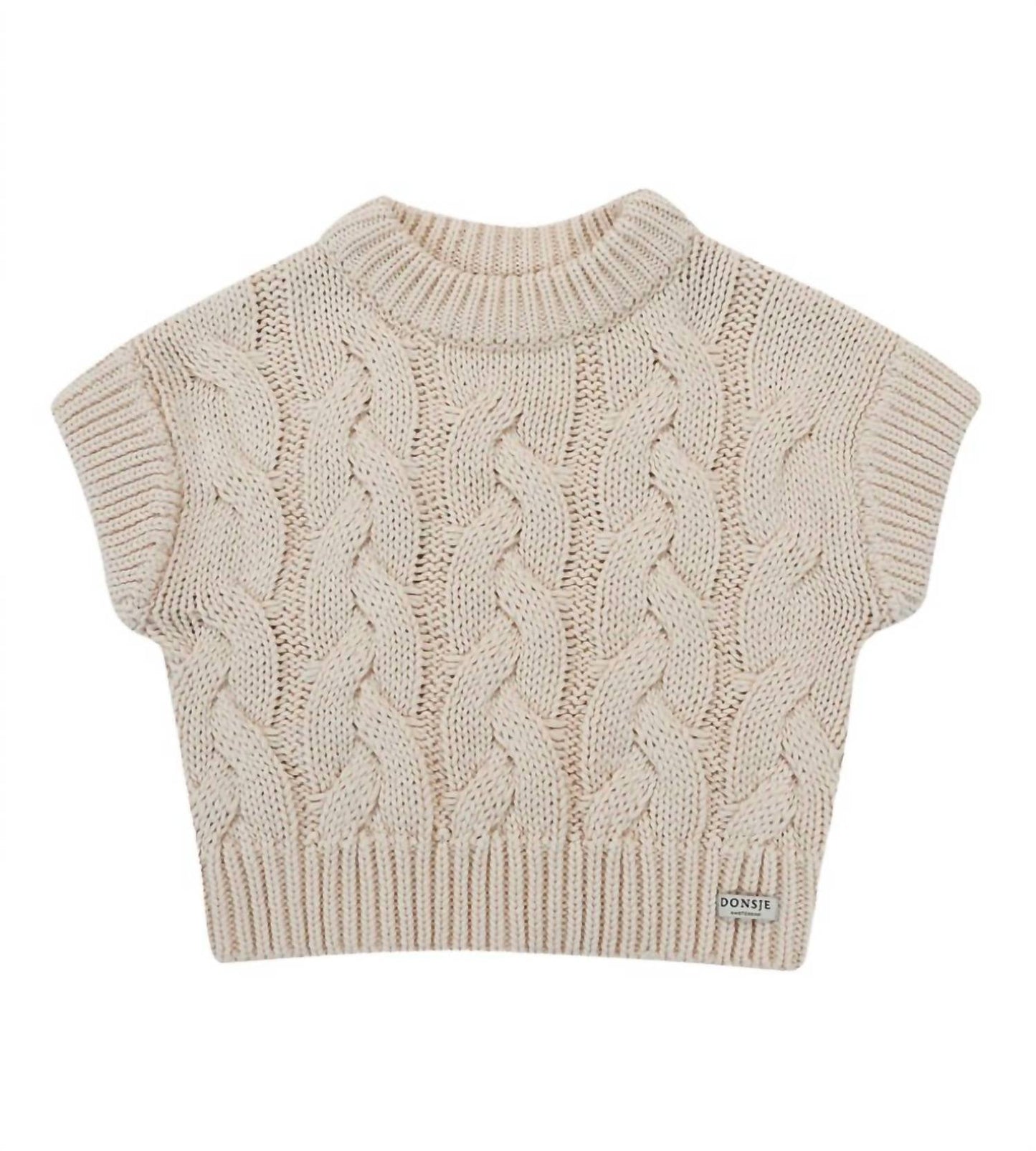 Mylli Zopfmusterweste