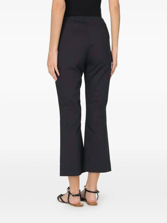 Solid Bootcut Knit Trouser
