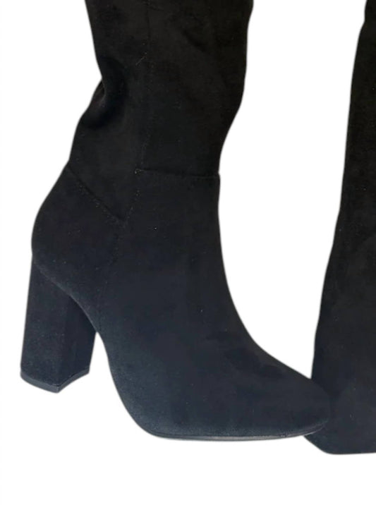 Women's Knee High Suede Boot