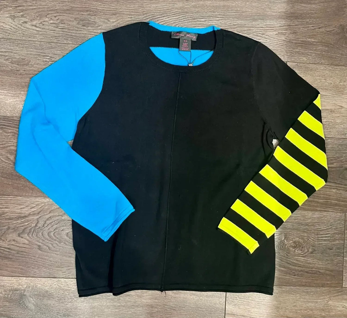 Colorblock Long Sleeve Sweater