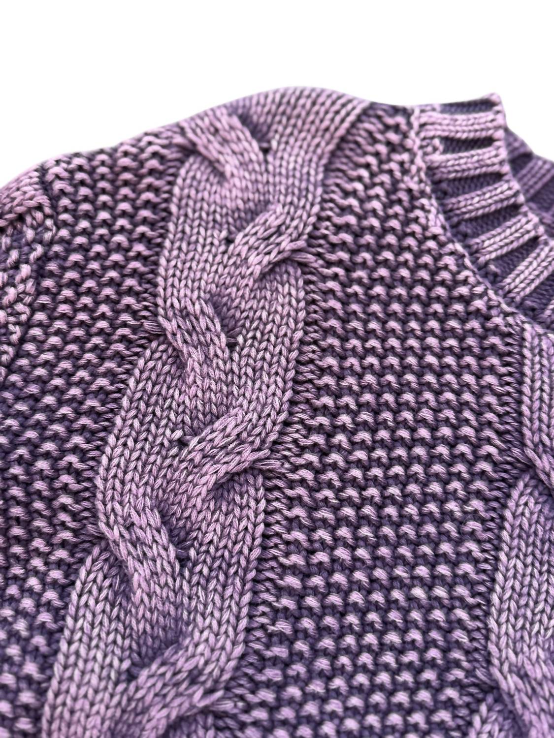 Strick-Cropped-Pullover für Mädchen