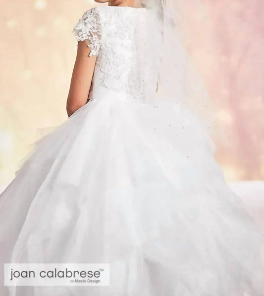 Beaded White Lace Bodice