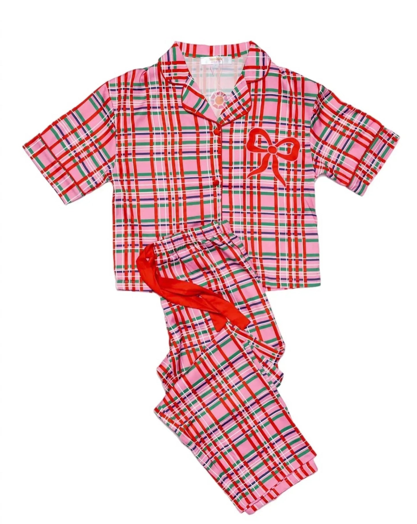 Seidenzartes Merry Magic Kurzarm-Hosen-Set