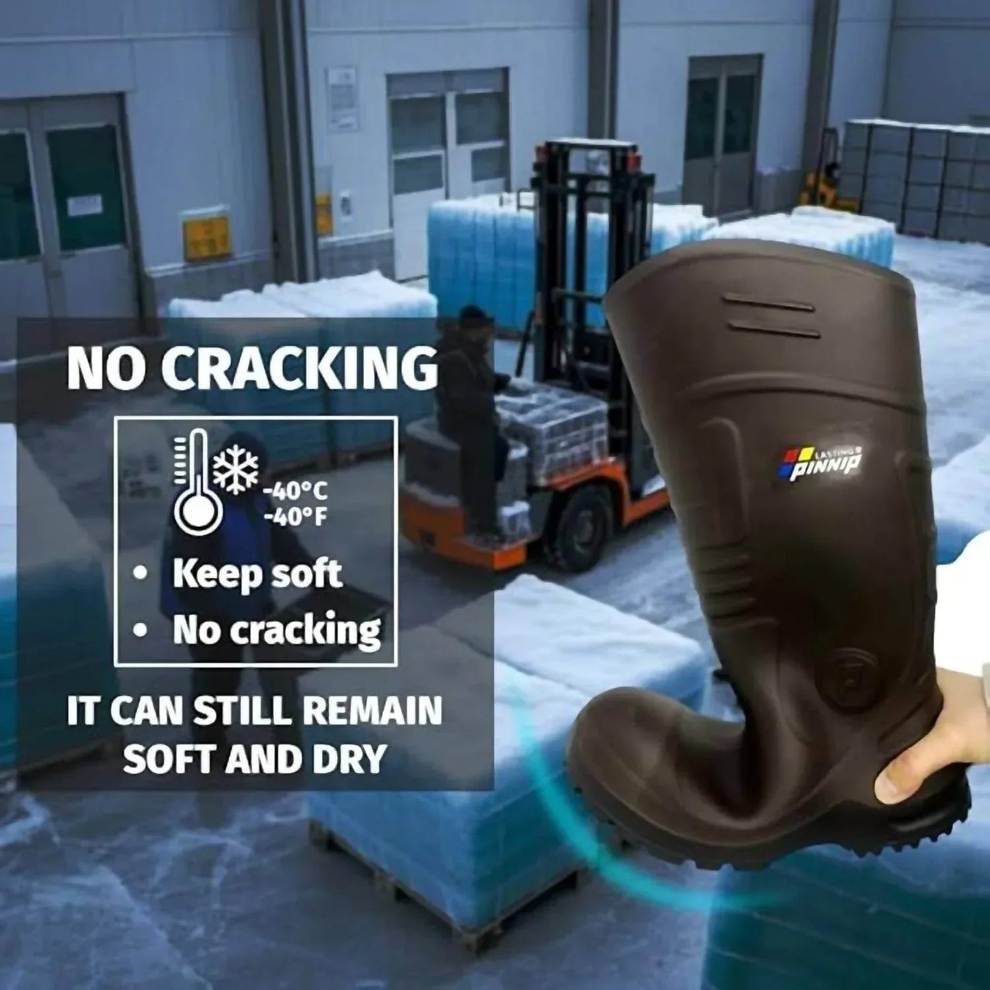 Men's Csa Approved Waterproof Steel Toe Safety Boots
