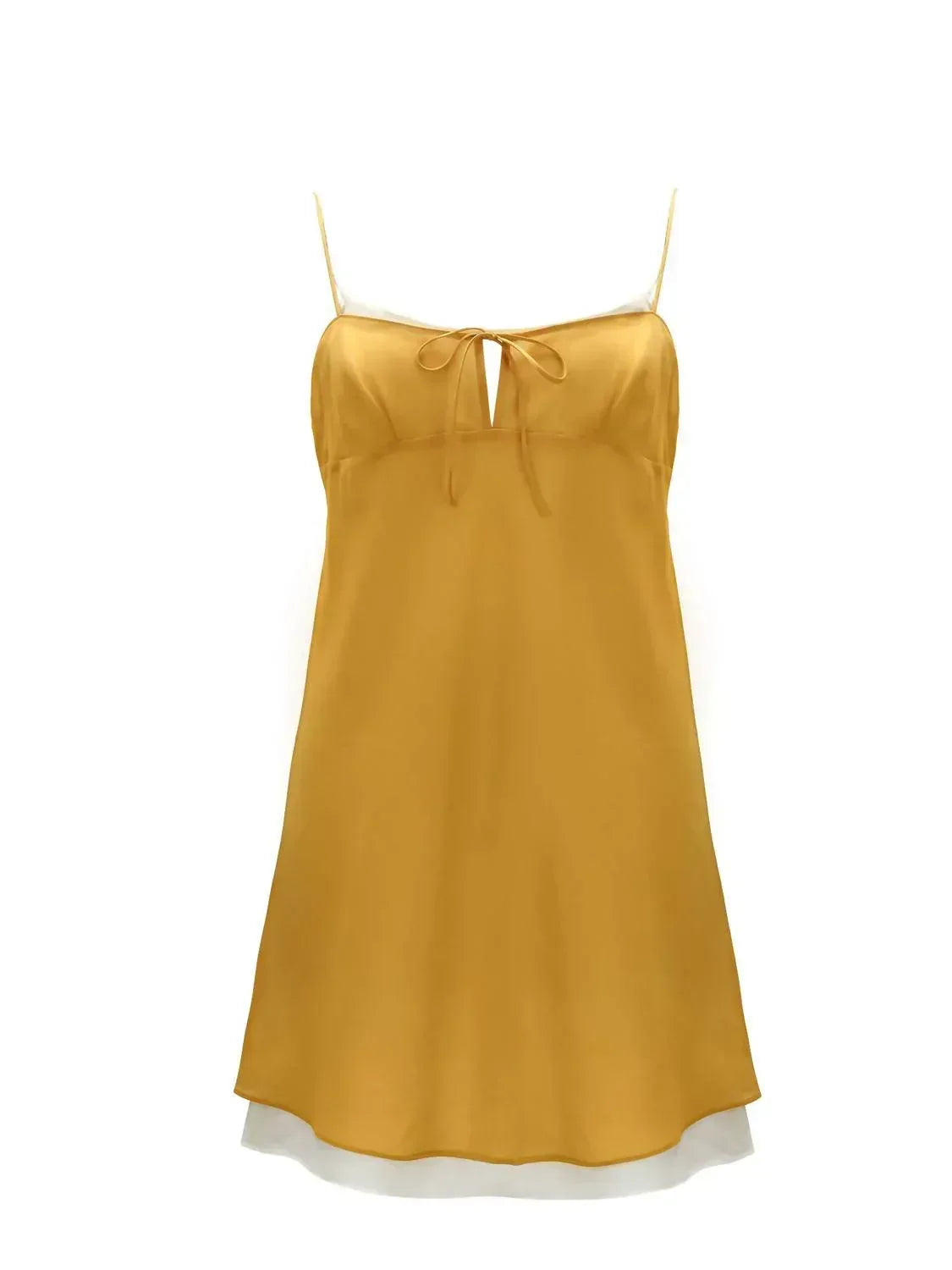 Spaghetti Strap Relaxed Mini Dress