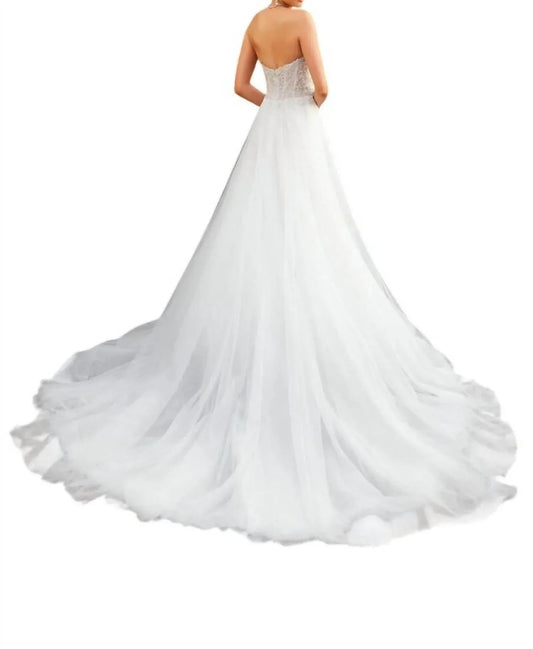 Karen Perlenbesetztes Ballkleid