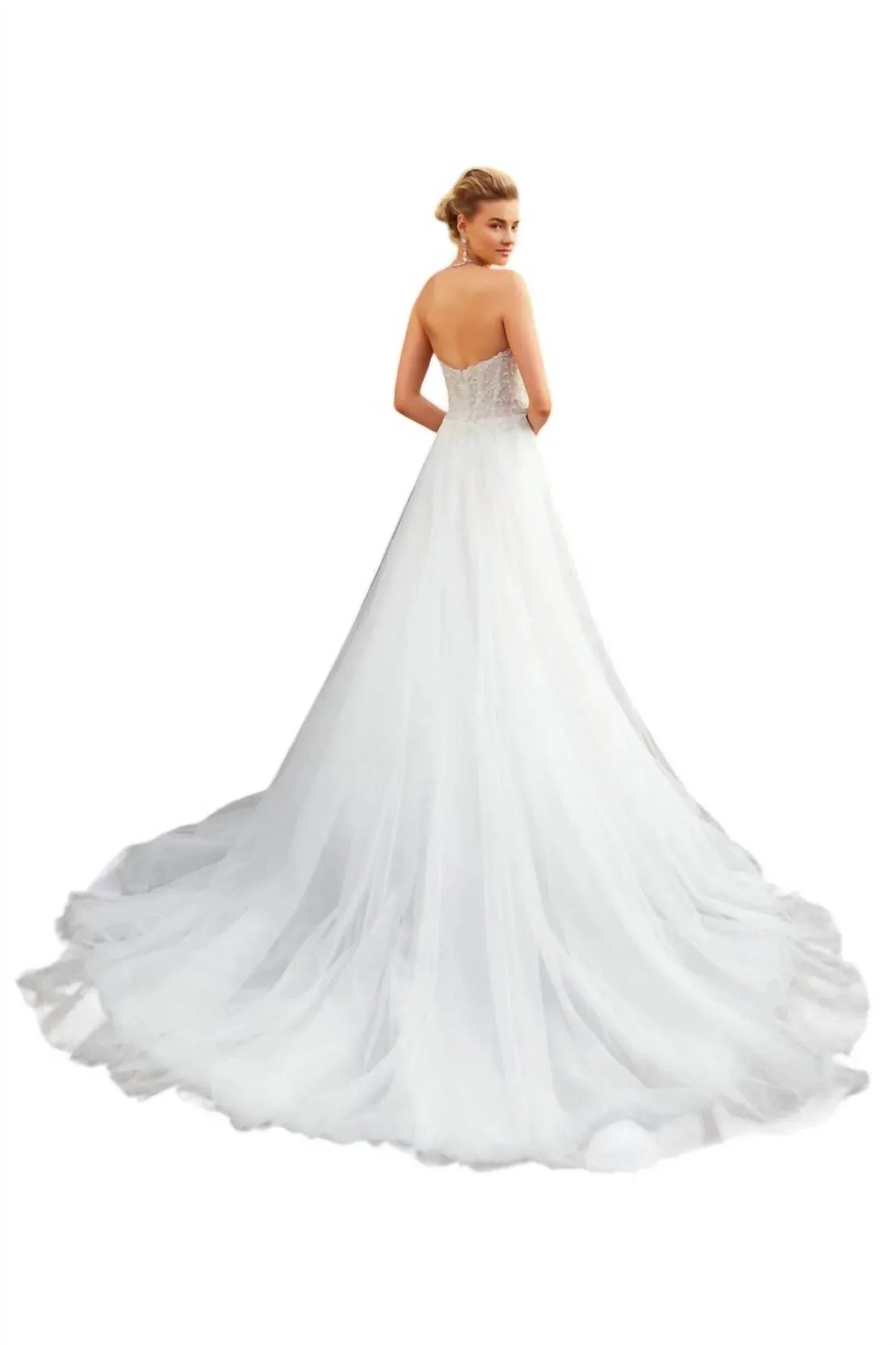 Karen Perlenbesetztes Ballkleid