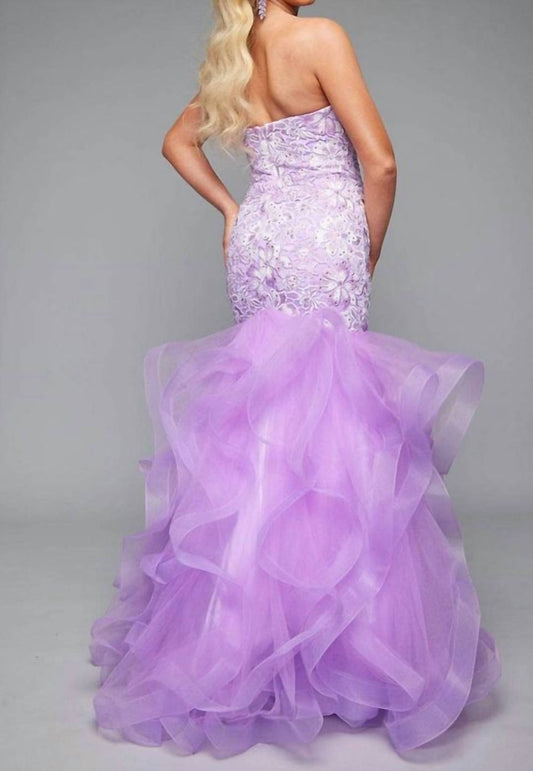 Elegant Mermaid Prom Dress With Lace And Tulle