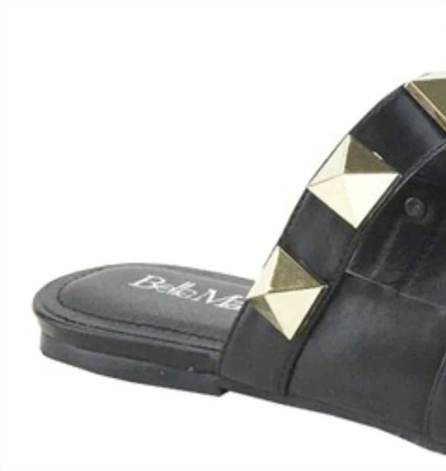 Damen-Mules mit Nietenbesatz