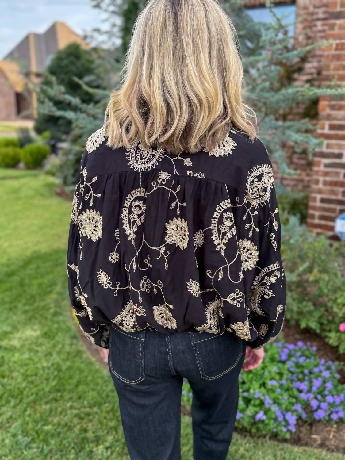 Paisley-Windjacke