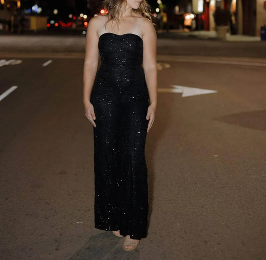Kennedy Trägerloser Jumpsuit