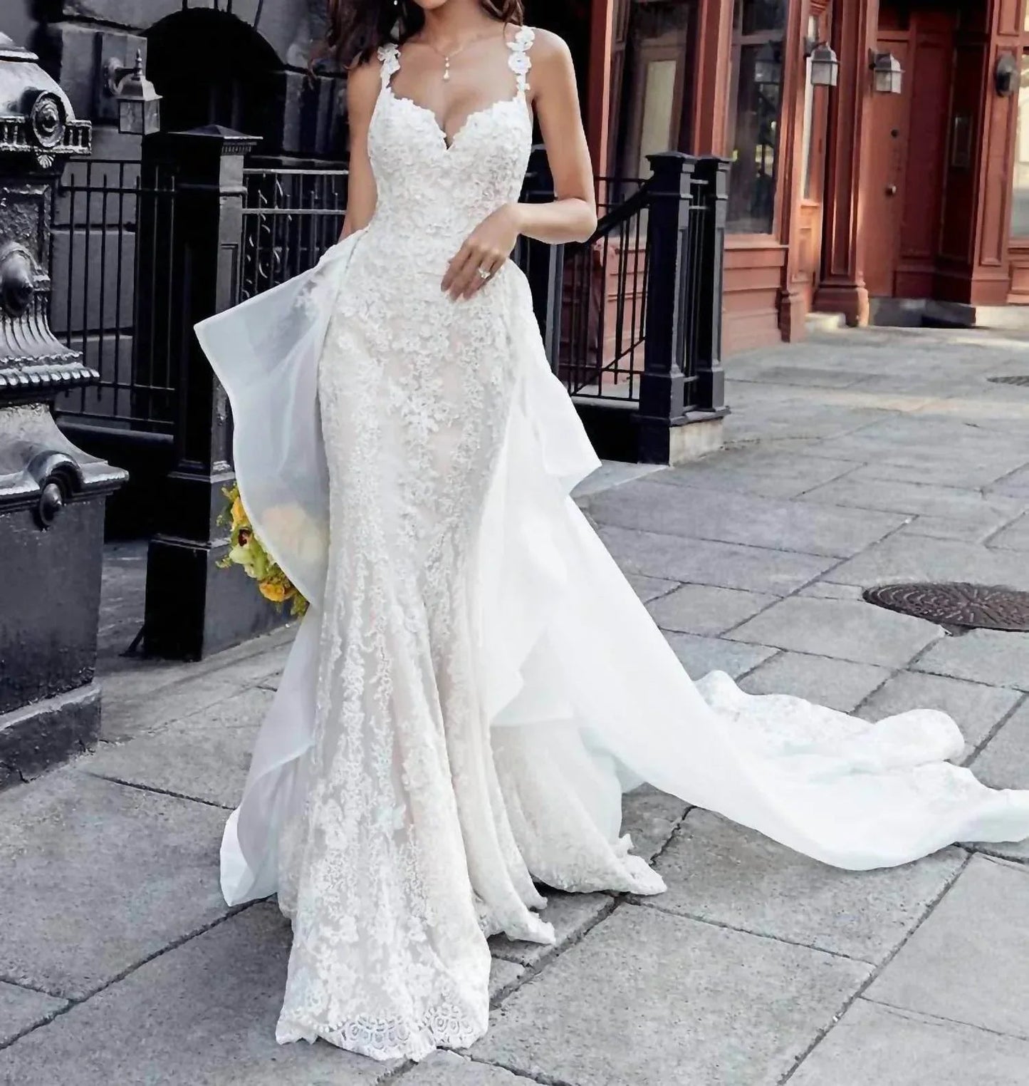 Daria Beaded Lace Dress