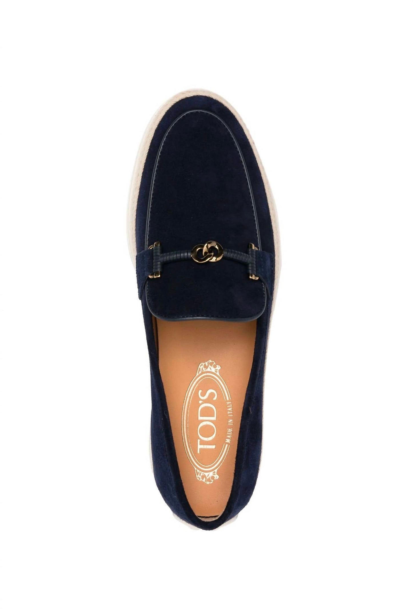 Damen Espadrille-Mokassins aus Wildleder