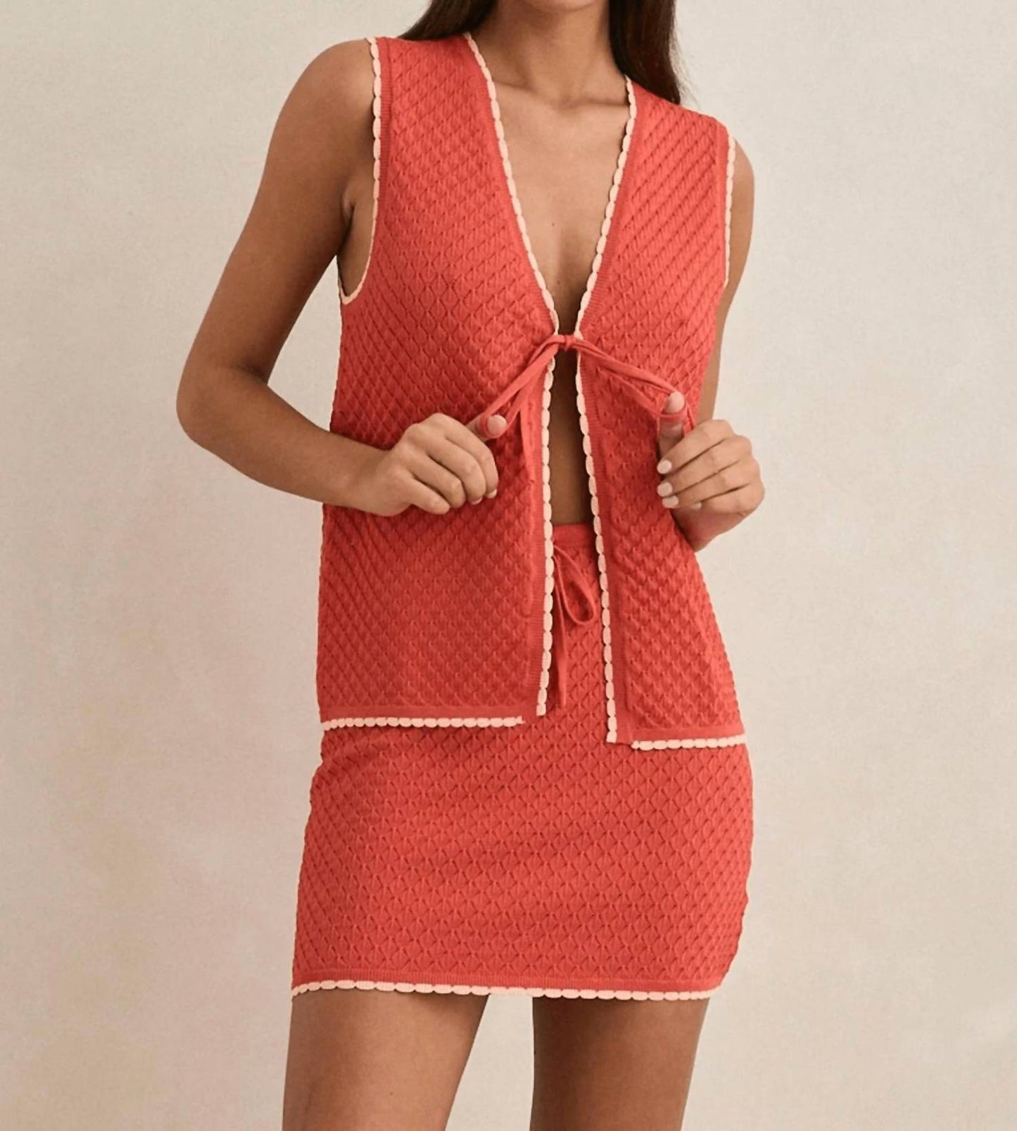 Gigi Longline-Strickweste