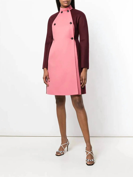 Wool And Cashmere Blend Coat
