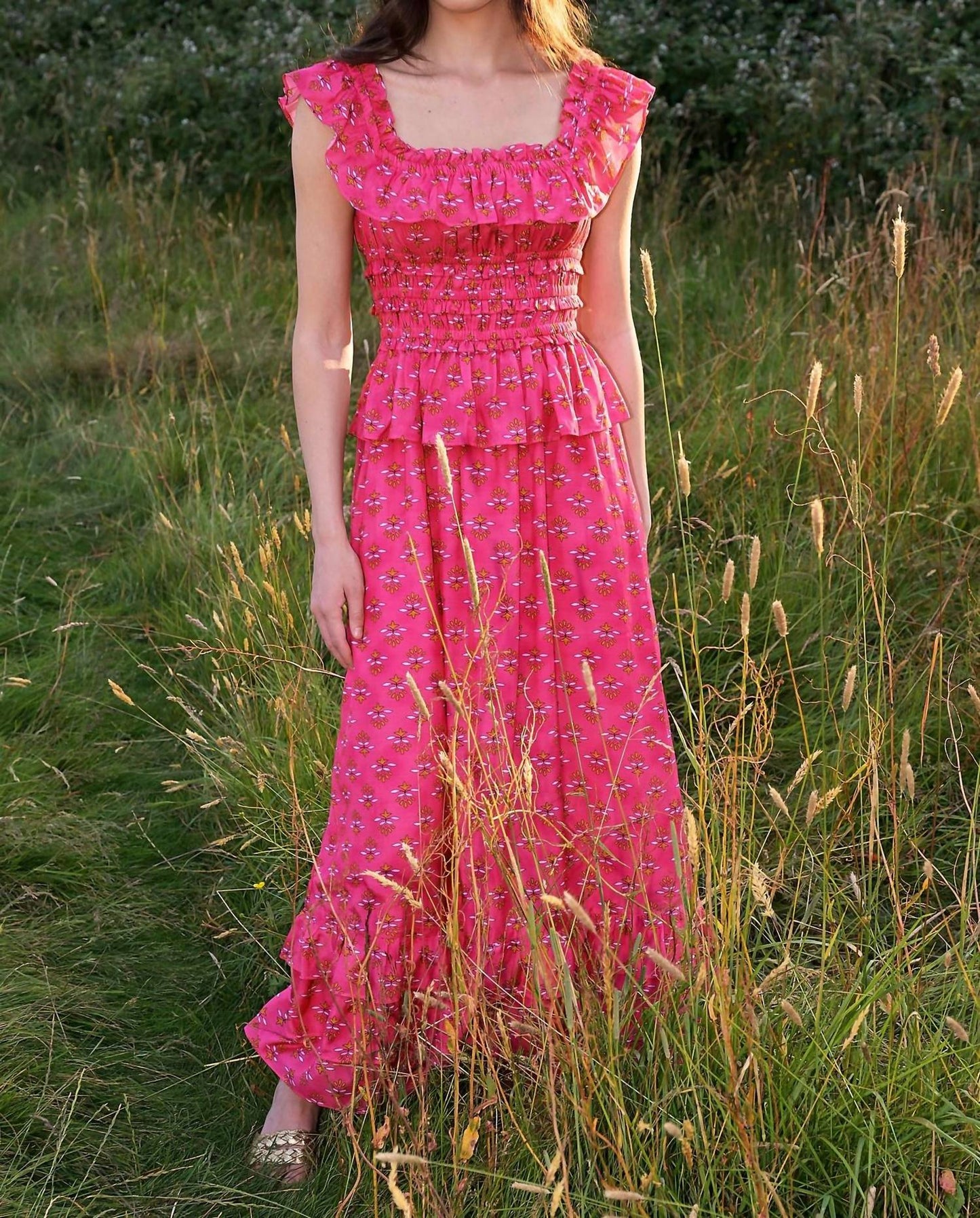 Rae Smocked Maxi Dress