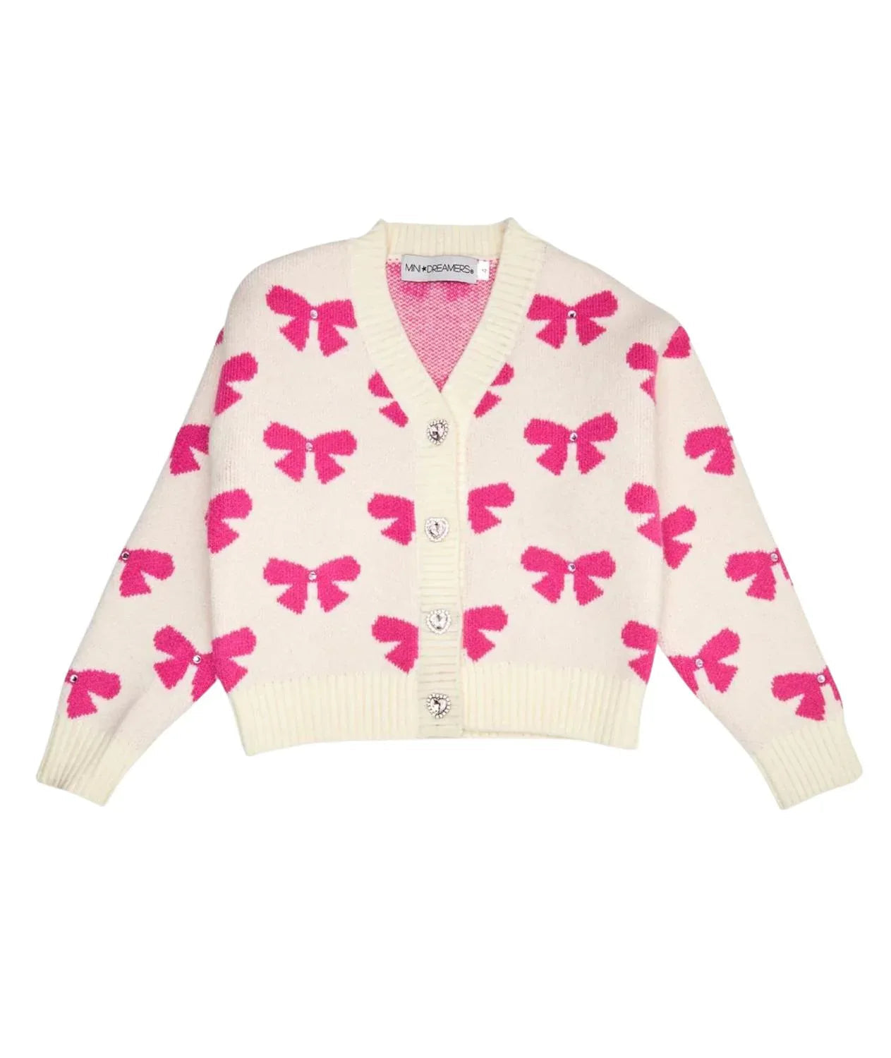 Mädchen Maya Schleifen-Cardigan