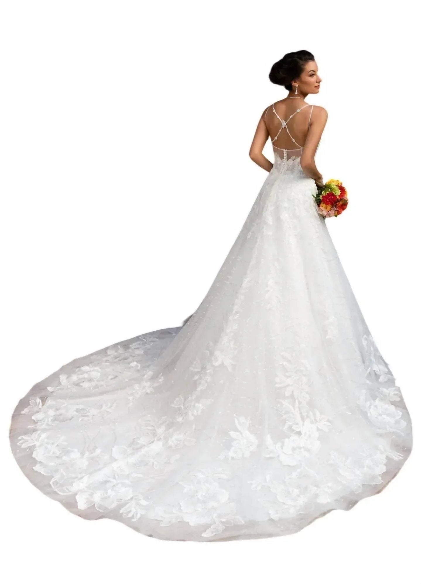 Becca A-Linien-Brautkleid