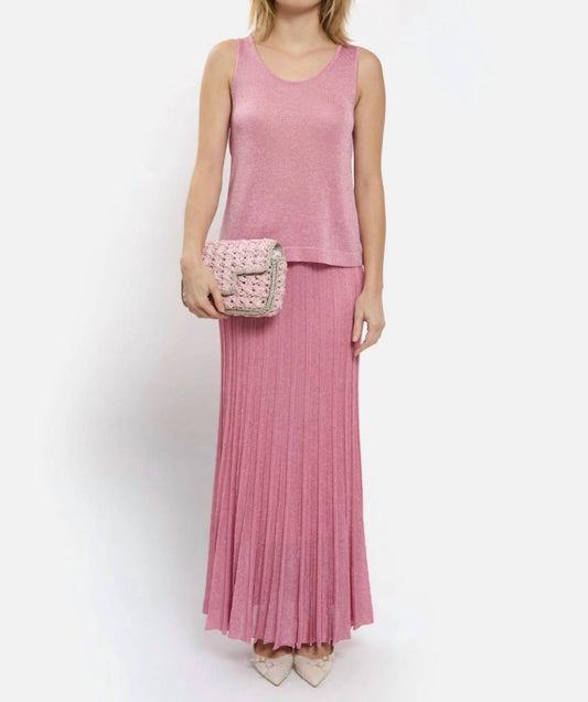 Women's Gala Lurex Tank Top