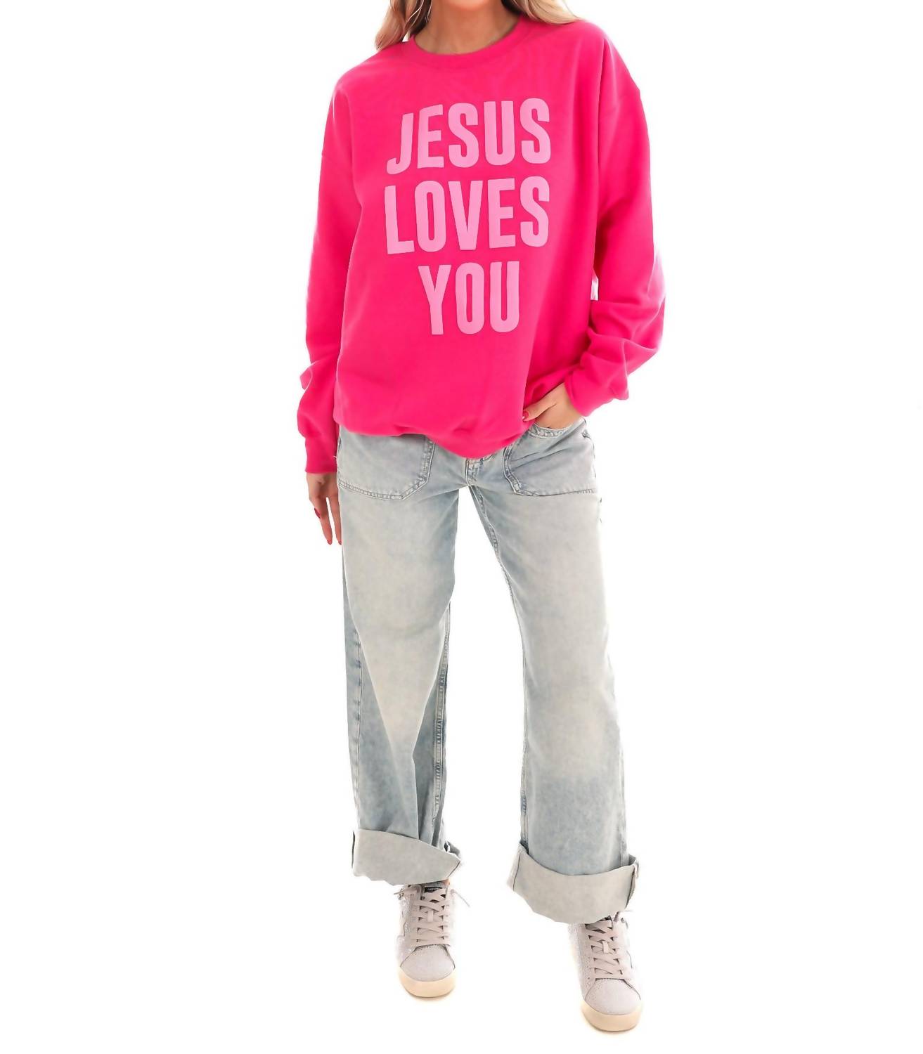 Jesus Loves You Sweatshirt