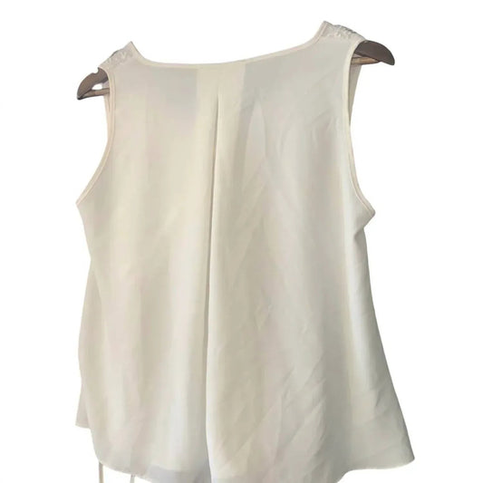 Women's V Neck Sleeveless Blouse