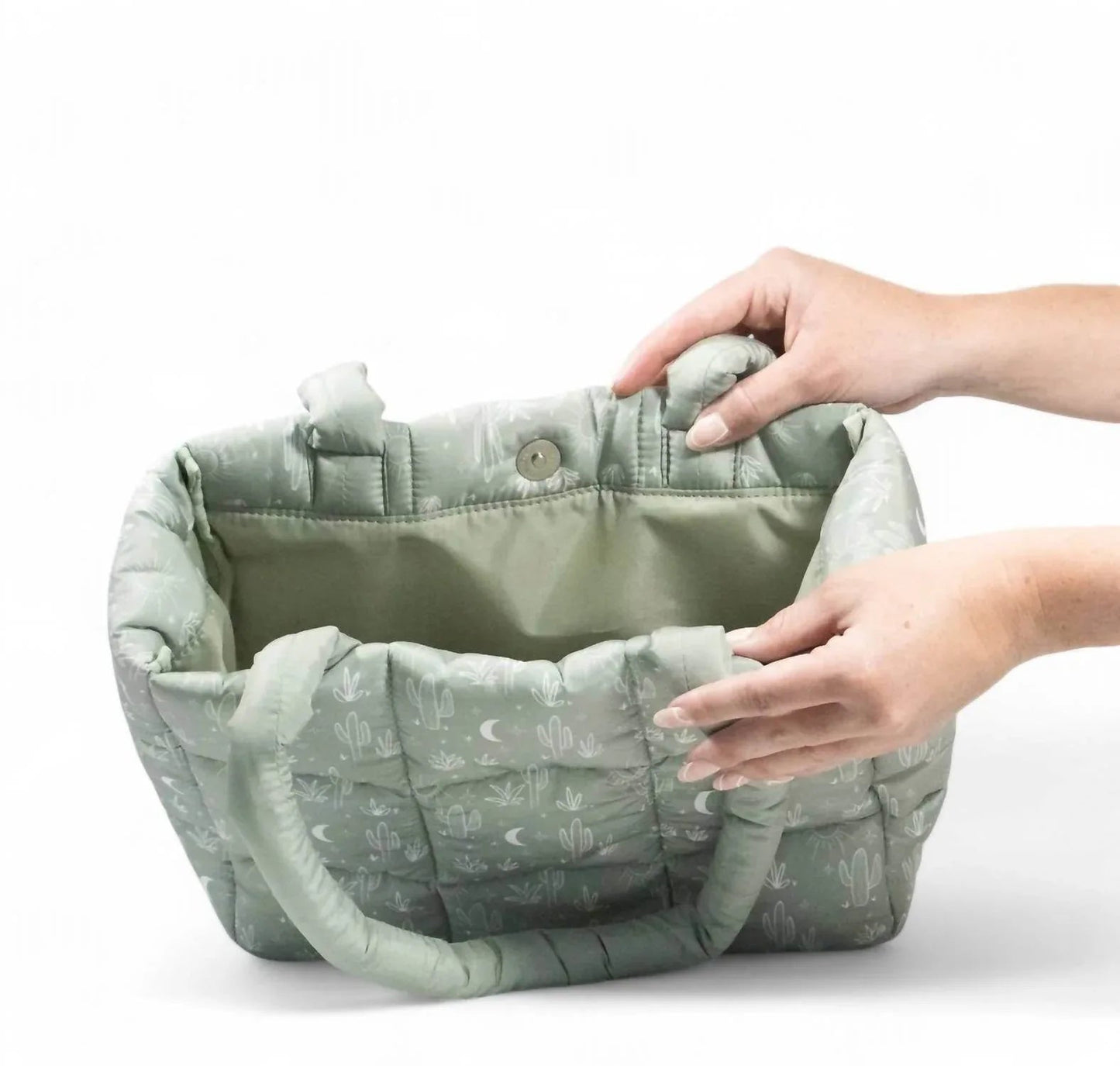 Kaktus-Puffer-Tasche